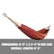 Snow Joe Bliss Hammocks Hammock in a Bag w Rope loops  Hanging Hardware BH-400-TA - alternate 3